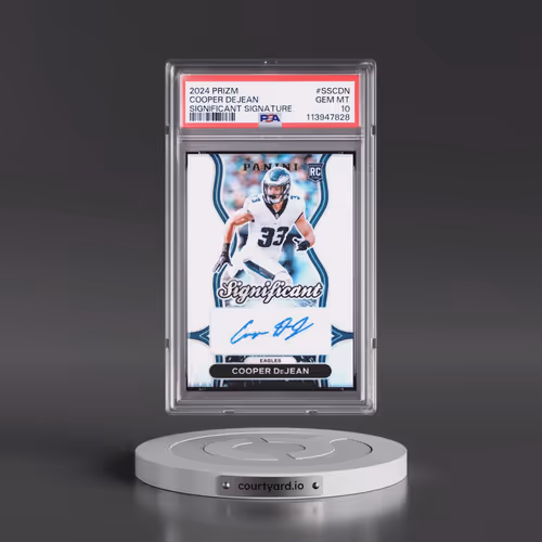 2024 Panini Prizm Significant Signatures #SSCDN Cooper Dejean (PSA 10 GEM MINT)