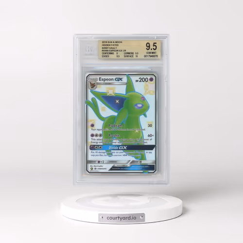 2019 Hidden Fates #SV60 Espeon GX - Holo (BGS 9.5 GEM MINT)