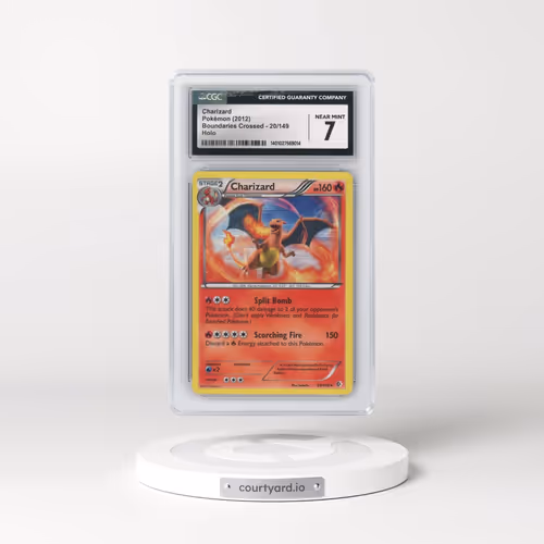 2012 Boundaries Crossed #20/149 Charizard - Holo (CGC 7 NM)