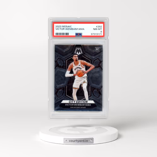 2023 Panini Mosaic #282 Victor Wembanyama (PSA 8 NM-MT)