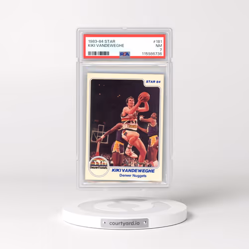 1983-84 Star #181 Kiki Vandeweghe (PSA 7 NM)