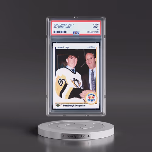 1990 Upper Deck #356 Jaromir Jagr (PSA 9 MINT)