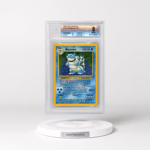 1999 Base Set #2 Blastoise - Holo (BGS 8 NM-MT)