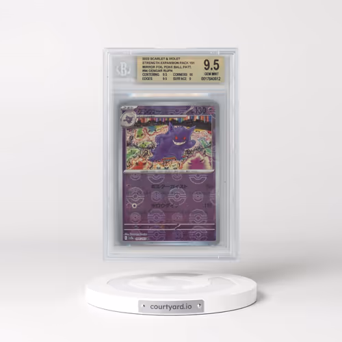 2023 Pokémon Card 151 #094 Gengar - Reverse Holo Poké Ball (BGS 9.5 GEM MINT)