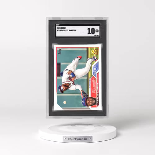 2023 Topps #226 Michael Harris II (SGC 10 GEM MINT)