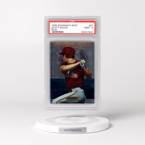 1995 Bowman's Best #87 Scott Rolen - Blue (PSA 9 MINT)