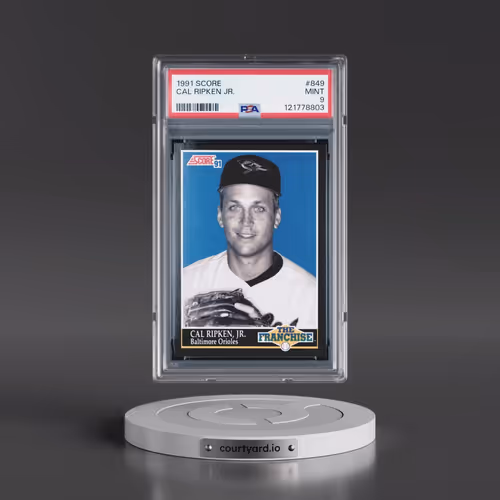 1991 Score #849 Cal Ripken Jr. (PSA 9 MINT)