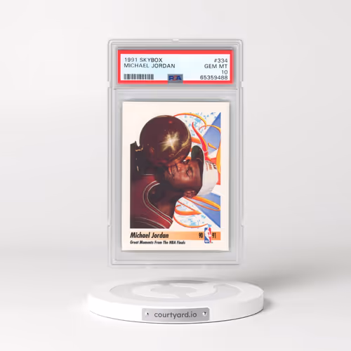 1991 Skybox #334 Michael Jordan (PSA 10 GEM MINT)