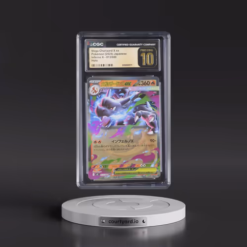 2025 Pokémon M2-Inferno X #013 Mega Charizard X EX - Holo (CGC 10 PRISTINE)