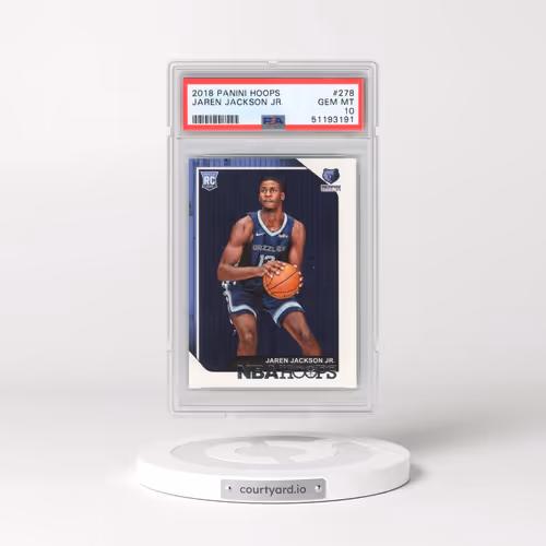 2018 Panini Hoops #278 Jaren Jackson Jr. (PSA 10 GEM MINT)