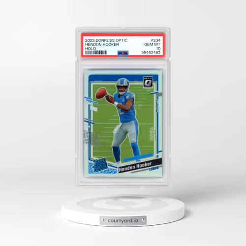2023 Panini Donruss Optic #234 Hendon Hooker - Holo (PSA 10 GEM MINT)