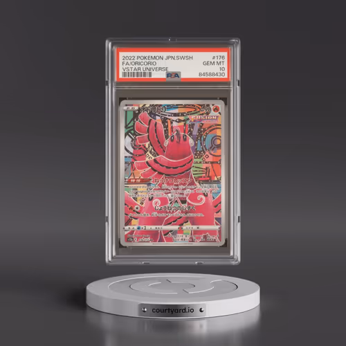 2022 Pokémon Sword & Shield Vstar Universe #176 Oricorio - Full Art (PSA 10 GEM MINT)