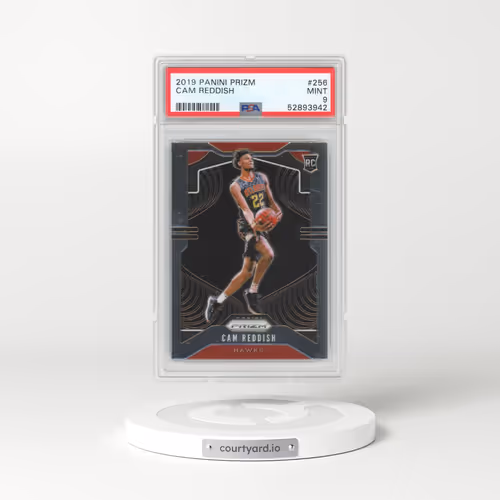 2019 Panini Prizm #256 Cam Reddish (PSA 9 MINT)