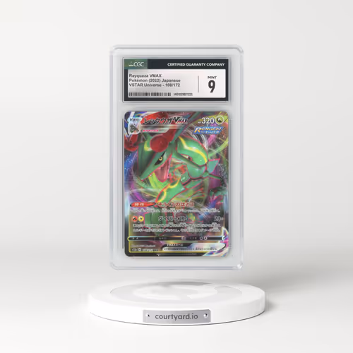 2022 VSTAR Universe #108/172 Rayquaza VMAX - Holo (CGC 9 MINT)