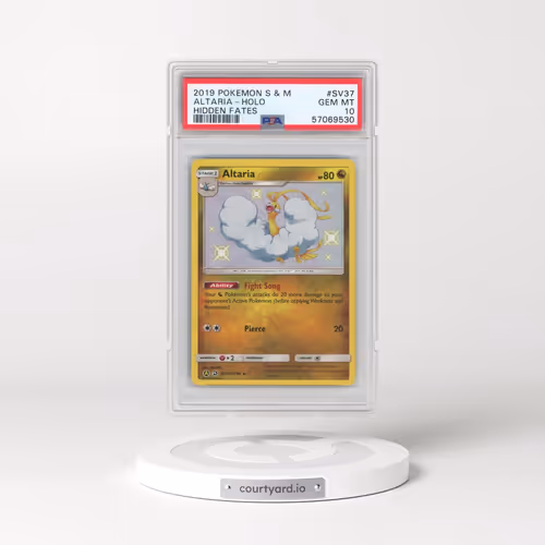 2019 Pokémon Sun & Moon Hidden Fates #SV37 Altaria - Holo (PSA 10 GEM MINT)