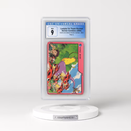 2000 Gold and Silver Anime Series #53 Ledyba Vs Team Rocket - Part 2 (CGC 9 MINT)