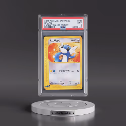 2001 Pokémon Expedition #031 Dratini - 1st Edition (PSA 9 MINT)