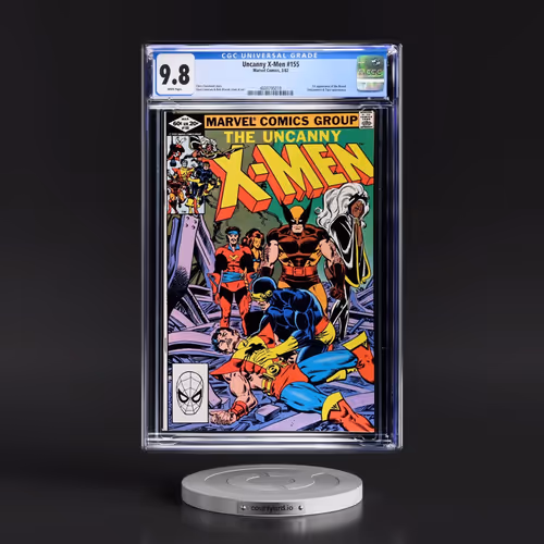 Uncanny X-Men #155 CGC 9.8 White Pages (Marvel Comics, 3/82)
