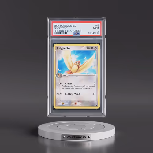 2004 Pokémon EX Fire Red & Leaf Green #45 Pidgeotto (PSA 9 MINT)
