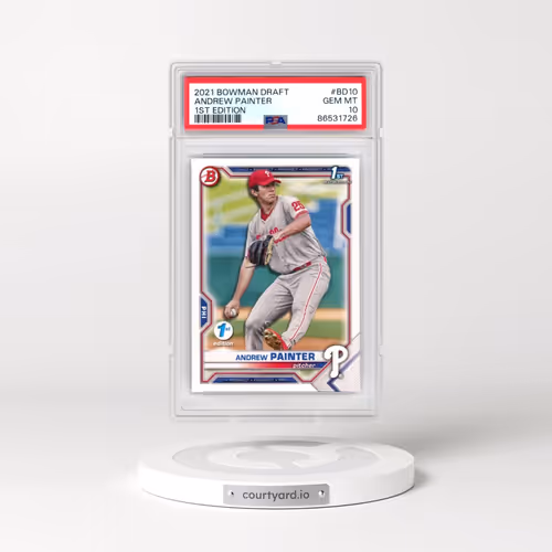 2021 Bowman Draft 1st Edition #BD10 Andrew Painter (PSA 10 GEM MINT)