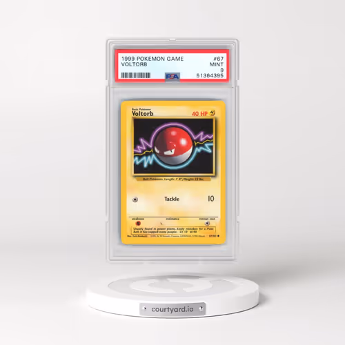 1999 Pokémon Game #67 Voltorb (PSA 9 MINT)