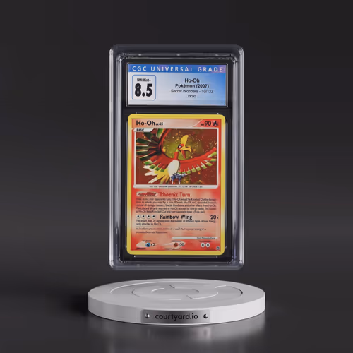 2007 Secret Wonders #10/132 Ho-Oh - Holo (CGC 8.5 NM-MT+)