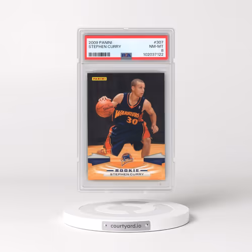 2009 Panini #307 Stephen Curry (PSA 8 NM-MT)