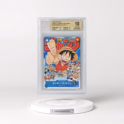 2022 One Piece Card Game Promos #P033 Monkey.D.Luffy P/(Event Pack Vol. 2) (BGS 10 PRISTINE)