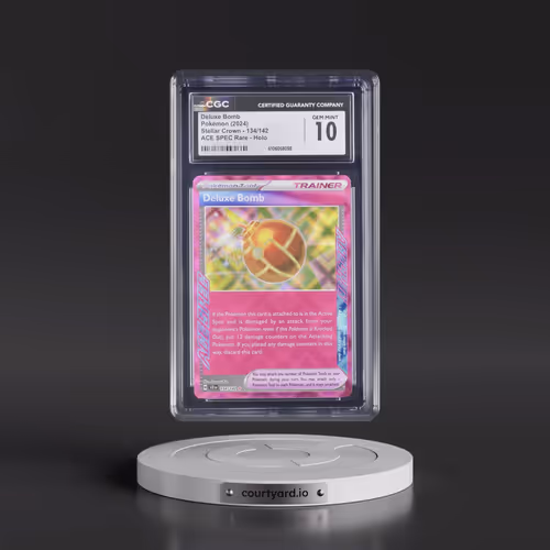 2024 Pokémon Scr EN-Stellar Crown #134 Deluxe Bomb (CGC 10 GEM MINT)