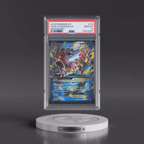 2016 Pokémon XY Breakpoint #115 M Gyarados EX - Holo Full Art (PSA 10 GEM MINT)