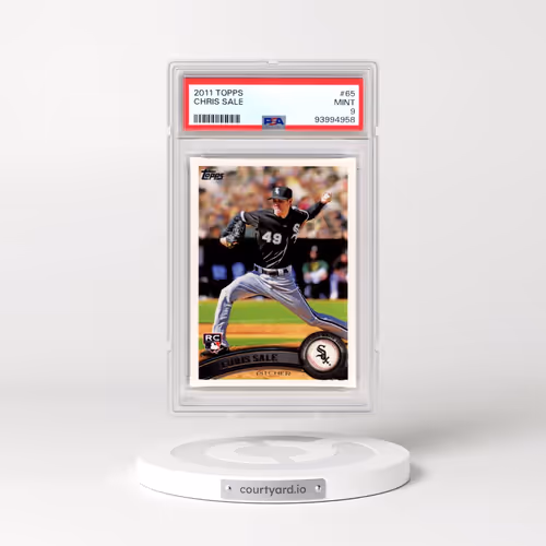 2011 Topps #65 Chris Sale (PSA 9 MINT)