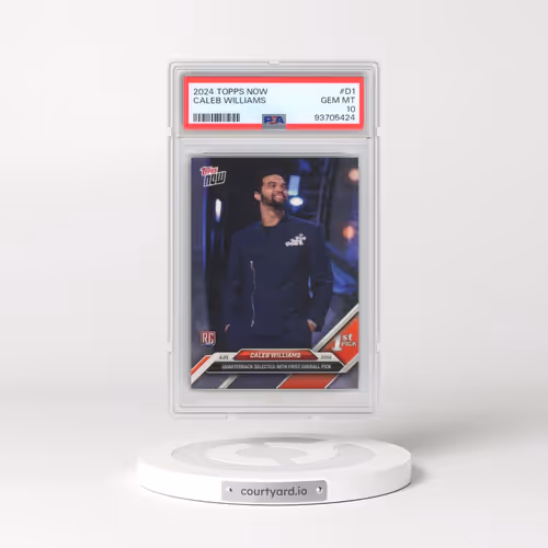 2024 Topps Now #D1 Caleb Williams (PSA 10 GEM MINT)
