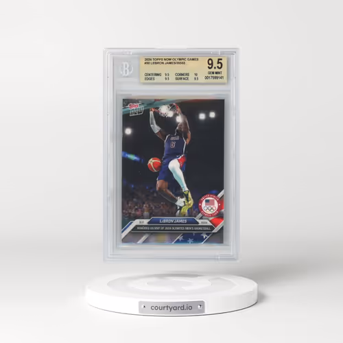 2024 Topps Now Olympic Games #30 LeBron James (BGS 9.5 GEM MINT)