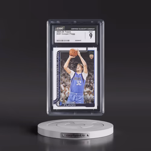 2025 Topps #201 Cooper Flagg (CGC 9 MINT)