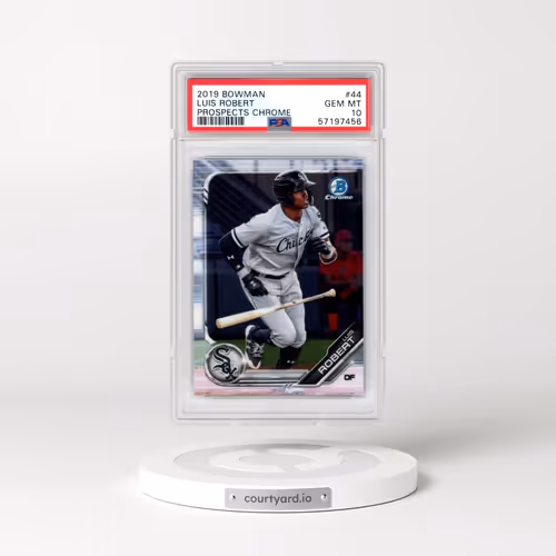 2019 Bowman Prospects Chrome #44 Luis Robert (PSA 10 GEM MINT)