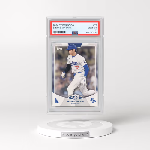 2024 Topps 50/50 Shohei Ohtani #79 Shohei Ohtani (PSA 10 GEM MINT)