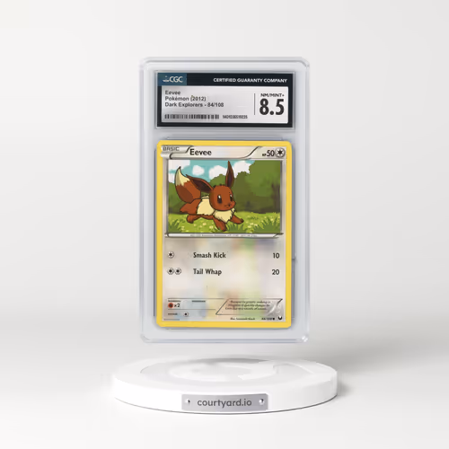2012 Dark Explorers #84/108 Eevee (CGC 8.5 NM-MT+)