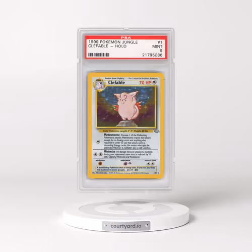 1999 Pokémon Jungle #1 Clefable - Holo (PSA 9 MINT)