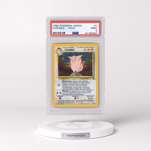 1999 Pokémon Jungle #1 Clefable - Holo (PSA 9 MINT)