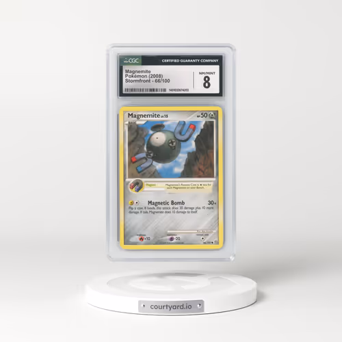 2008 Stormfront #66/100 Magnemite (CGC 8 NM-MT)