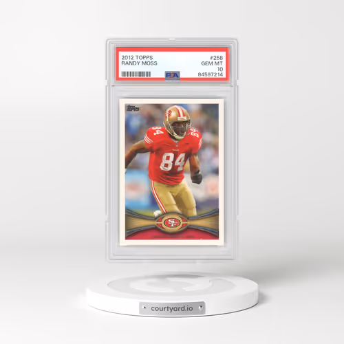 2012 Topps #258 Randy Moss (PSA 10 GEM MINT)