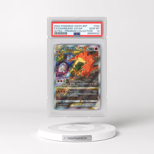 2022 Pokémon Swsh Black Star Promo #262 Charizard Vstar - Full Art Sword & Shield Ultra-Premium Collection-Charizard (PSA 10 GEM MINT)