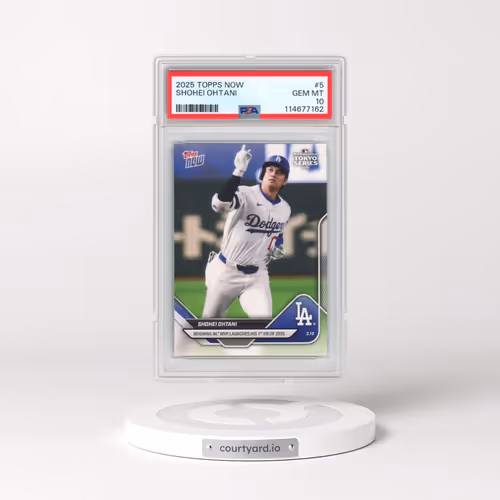 2025 Topps Now #5 Shohei Ohtani (PSA 10 GEM MINT)