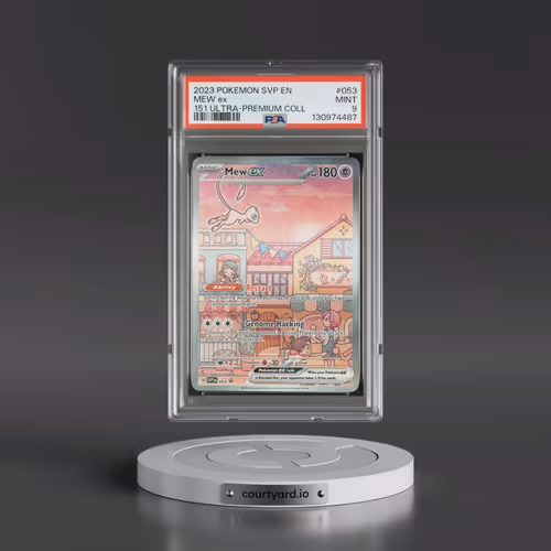 2023 Pokémon Svp EN-SV Black Star Promo #053 Mew EX - Holo 151 Ultra-Premium Collection (PSA 9 MINT)