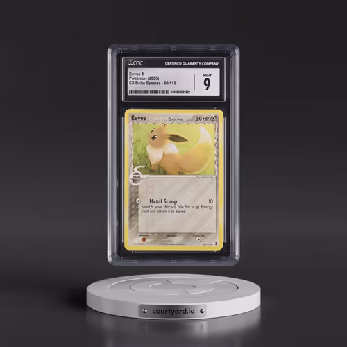 2005 EX Delta Species #68/113 Eevee δ (CGC 9 MINT)