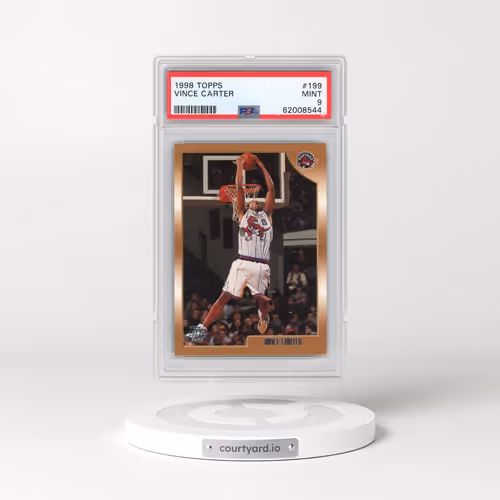 1998 Topps #199 Vince Carter (PSA 9 MINT)