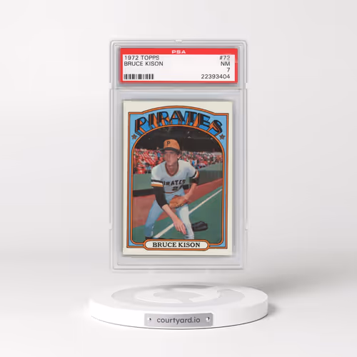 1972 Topps #72 Bruce Kison (PSA 7 NM)