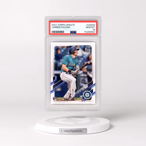 2021 Topps Update #US302 Jarred Kelenic (PSA 10 GEM MINT)