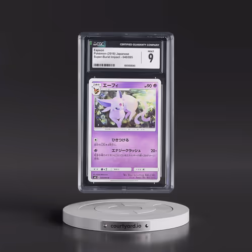 2018 Super-Burst Impact #040/095 Espeon (CGC 9 MINT)