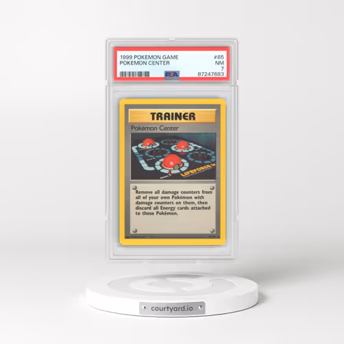1999 Base Set #85 Pokemon Center (PSA 7 NM)